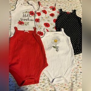 ♥️5 pieces♥️ Cotton Baby Tank Top lot